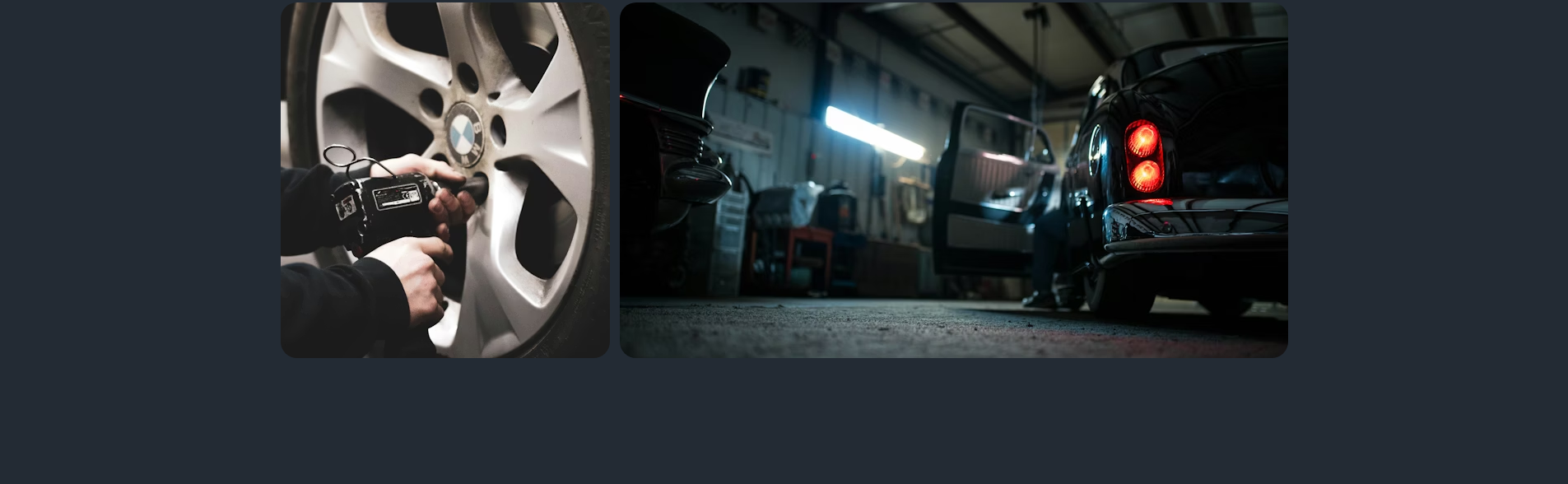 Photos montrant l'atelier du garage automobile de vesoul