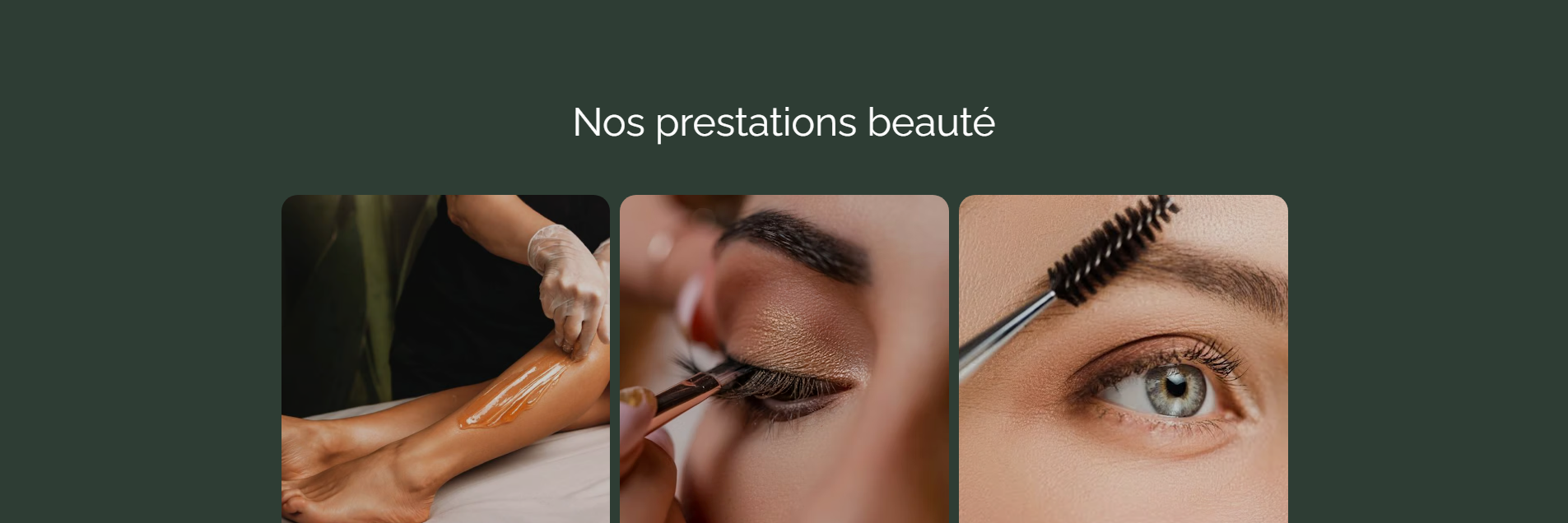 Mise en avant des prestations beautés proposées au salon à Vesoul
