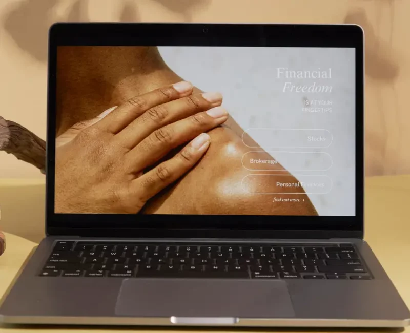 Aperçu d’un site vitrine conçu sur mesure