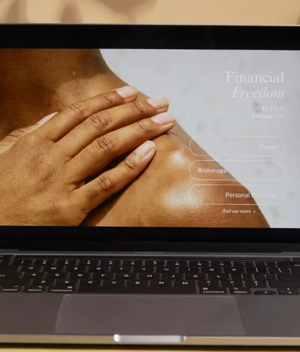 Aperçu d’un site vitrine conçu sur mesure