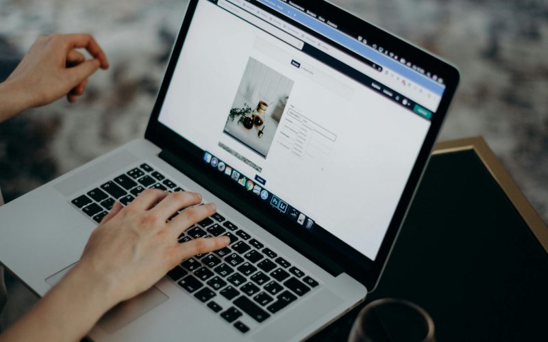 Site internet de commerçant refonte